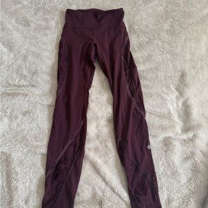 Lululemon Athletica Deep Purple Leggings